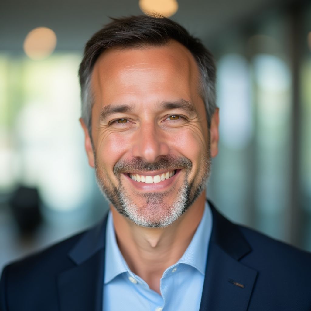 Retrato del CEO y Fundador.